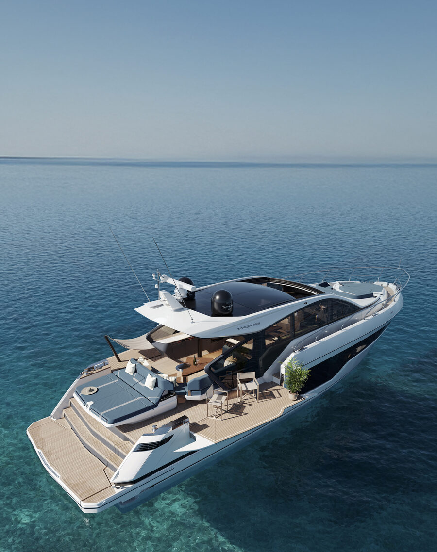 Targa 58 GTO world premiere at the Cannes Yachting Festival